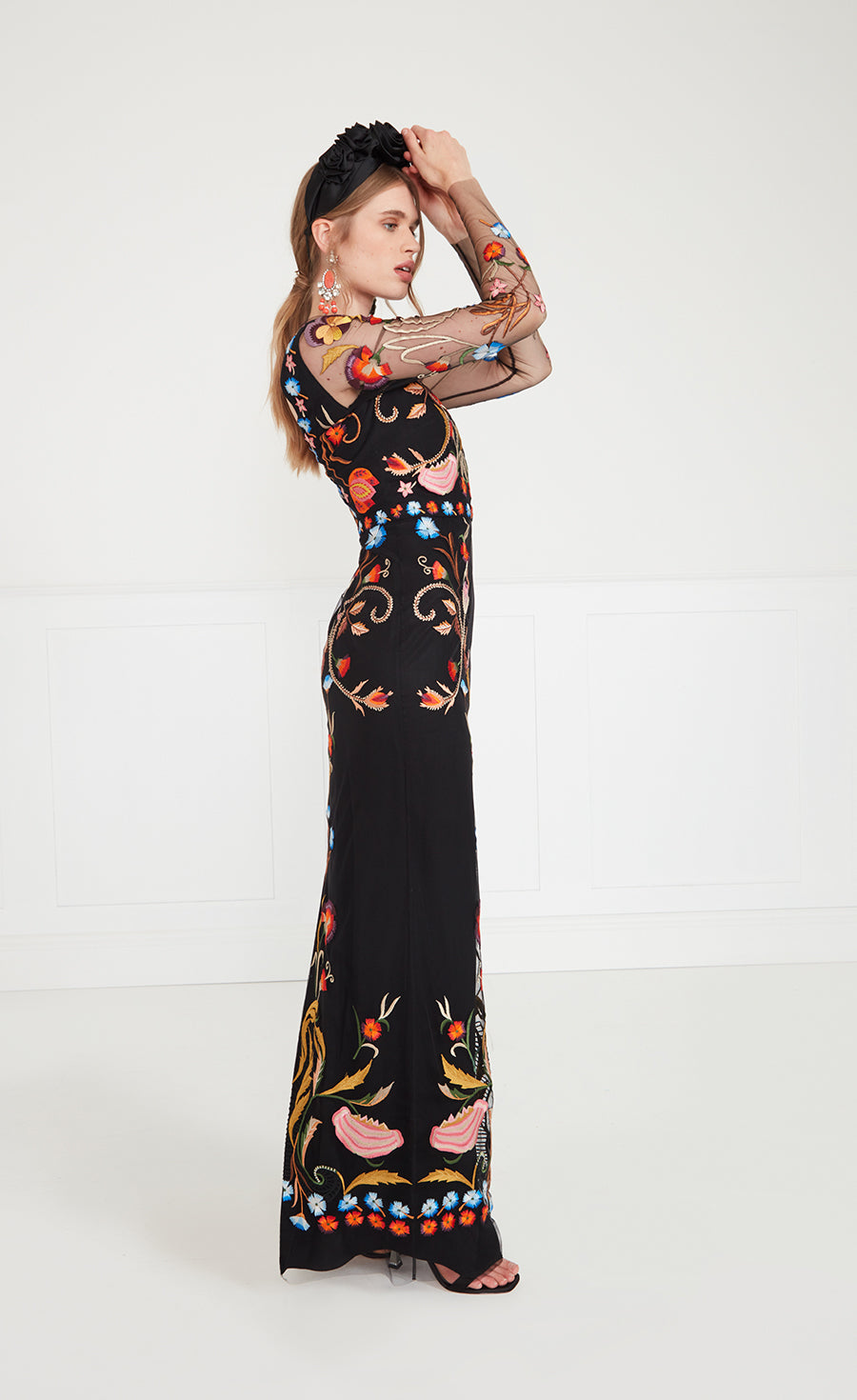 Toledo Dress - Black Mix